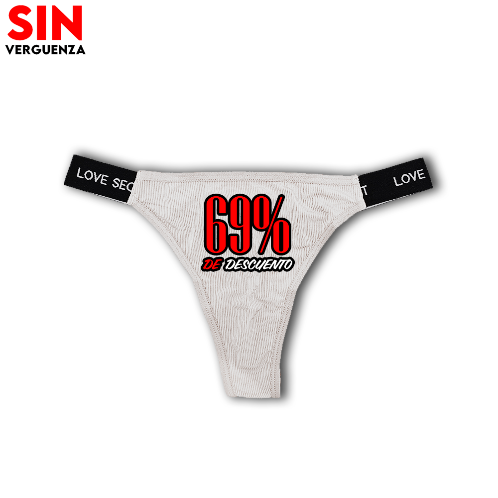 Colección de Tangas de "69 de Descuento"