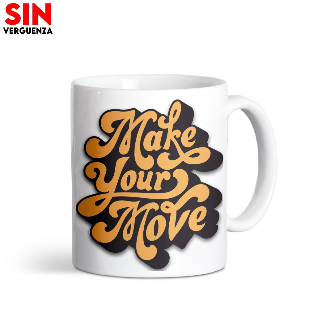 Taza "Make Your Move"