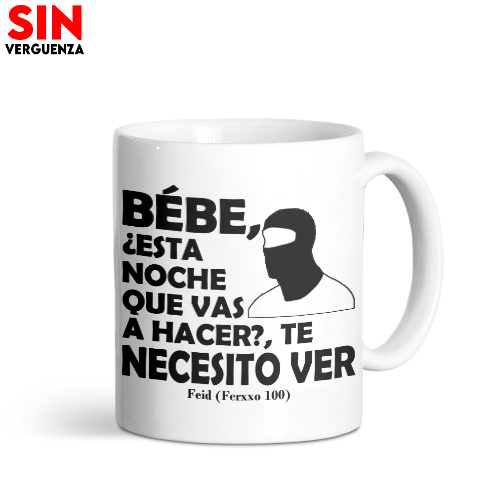Taza frase "Ferxxo 100"