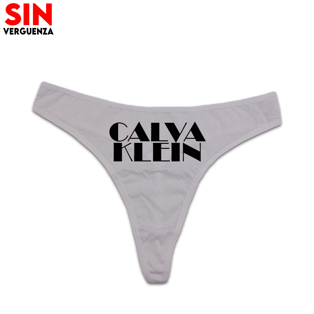 Colección de Tangas "Calva Klein"