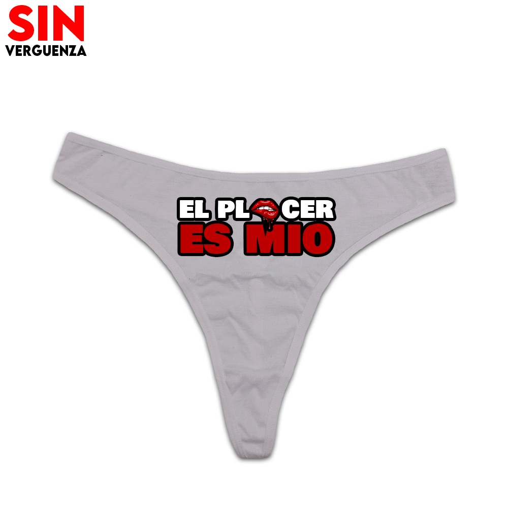 Colección de Tangas "Mi placer es mio"