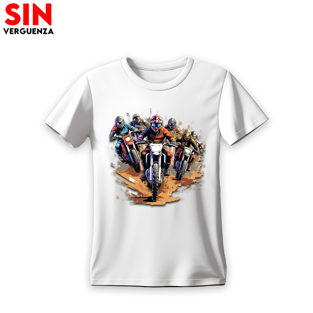 Colección de Camisetas de "Motos de Cross"