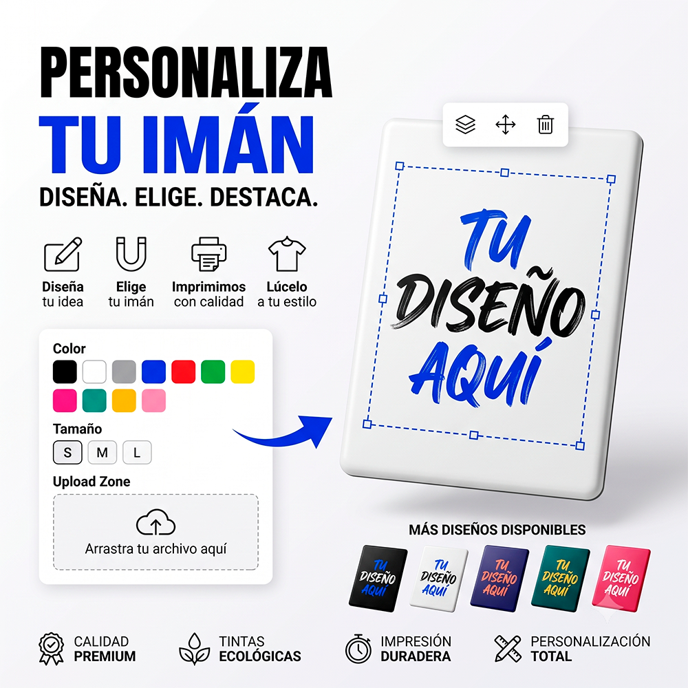 Imán personalizado