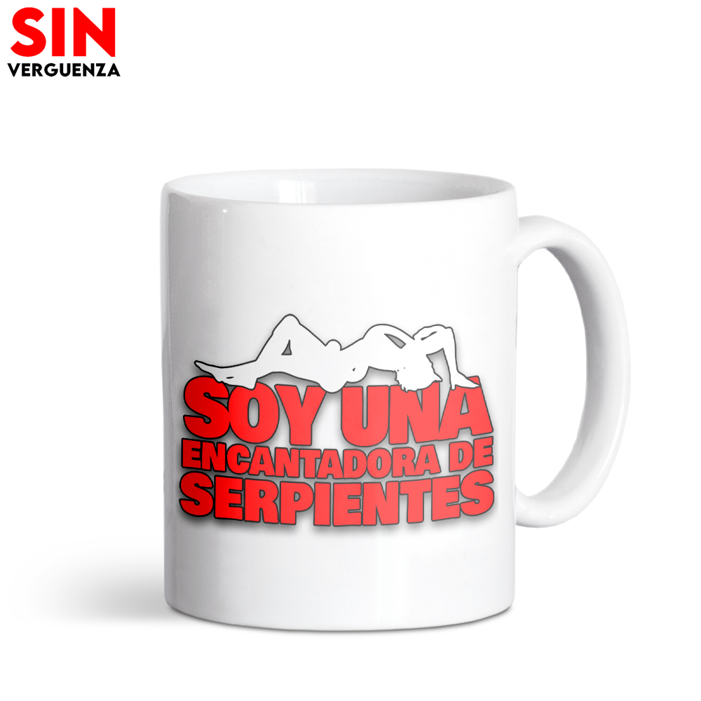 Taza de "Encantadora de Serpientes"