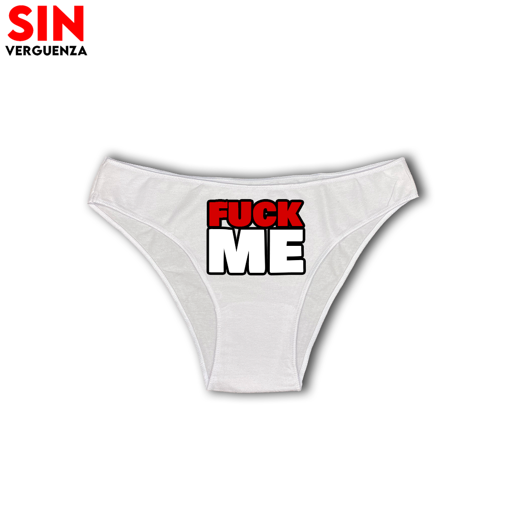 Colección de Bragas de "Fuck Me"