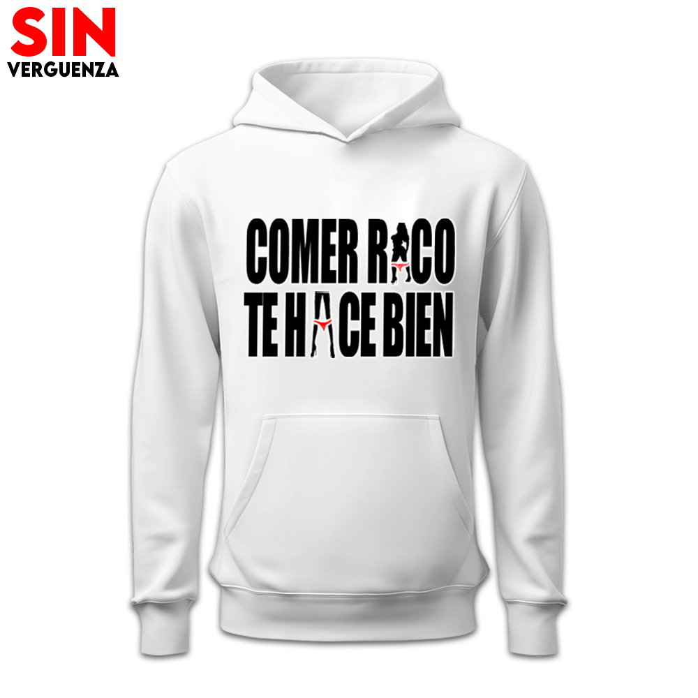 Colección de Sudadera "Comer rico te hace bien"