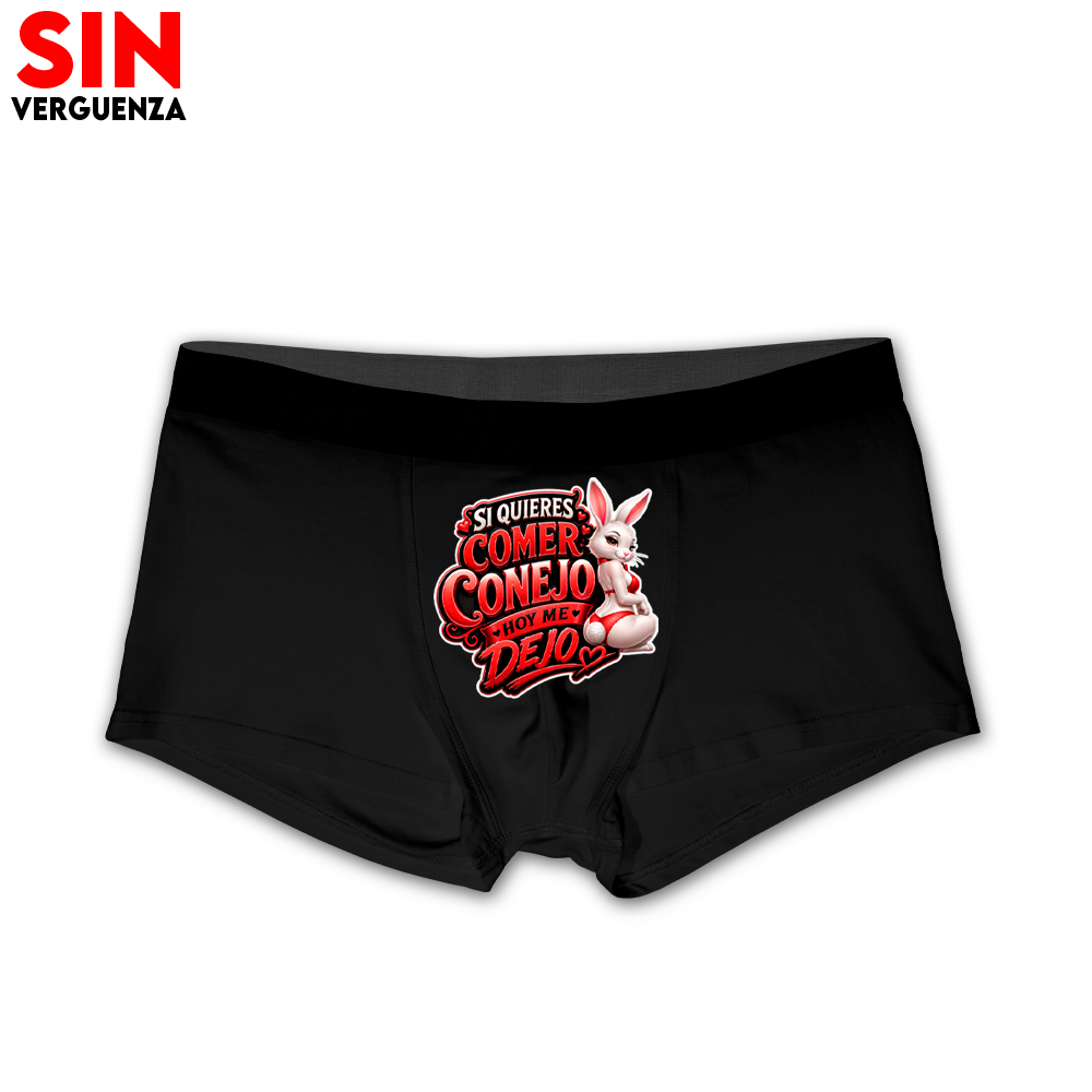 Boxer Si Quieres Comer Conejo Hoy Me Dejo