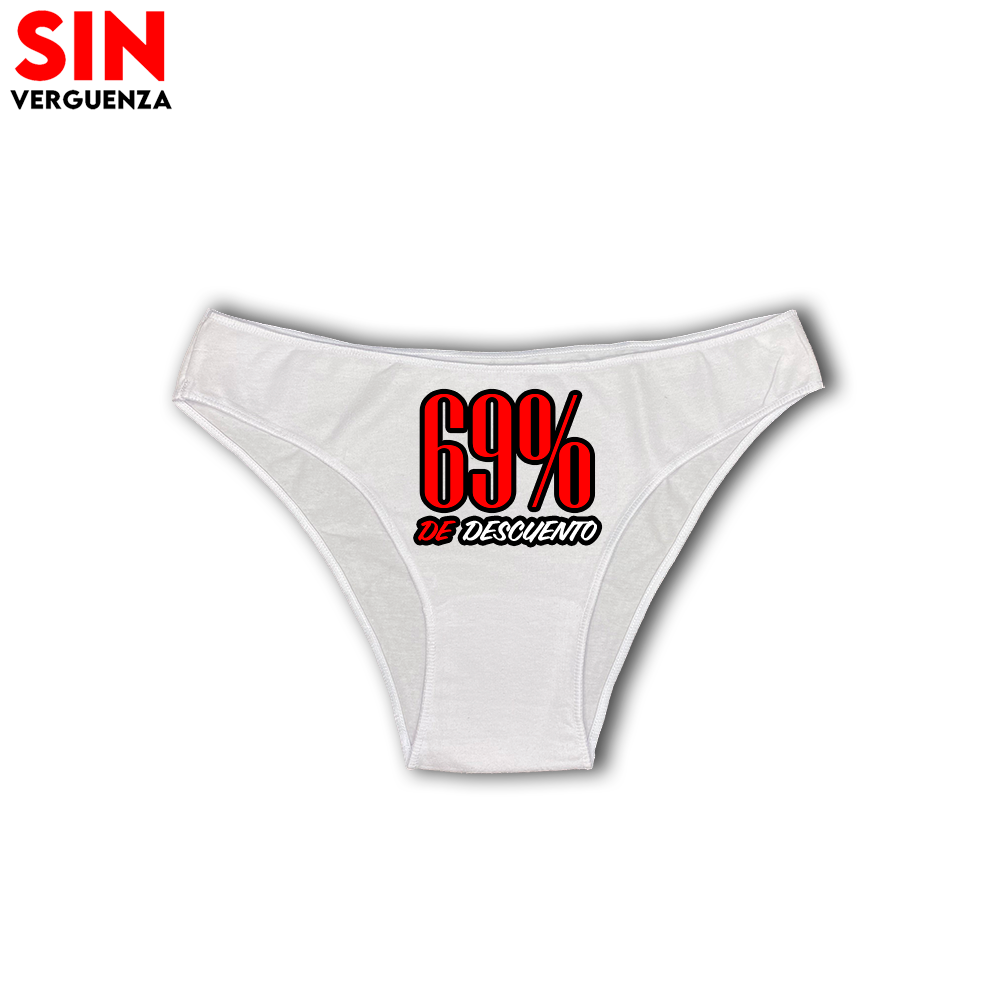 Colección de Bragas de "69 de Descuento"