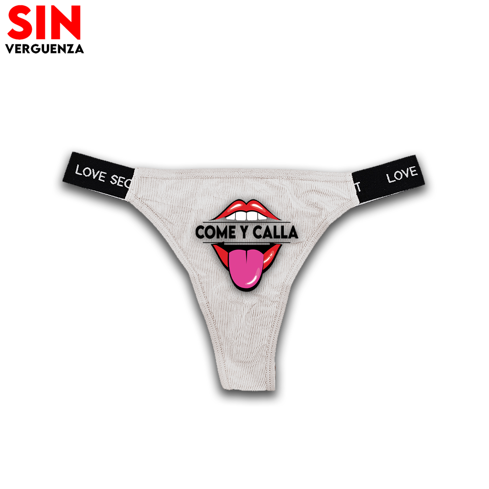 Colección de Tangas de "Come y Calla"