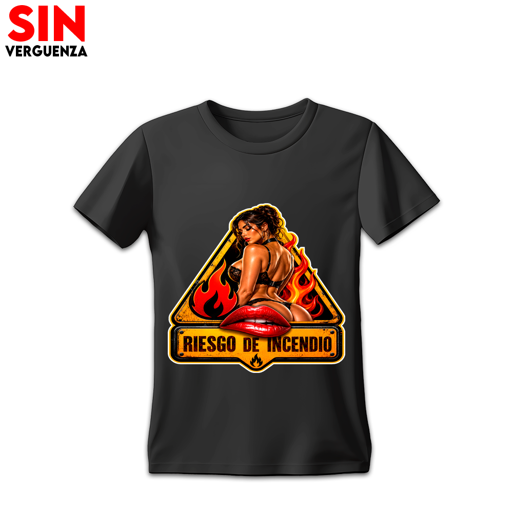 Camiseta Riesgo de Incendio