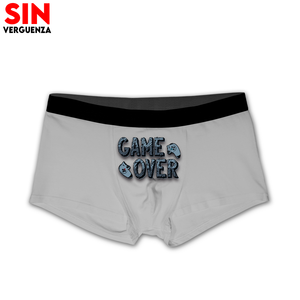 Coleccion de boxer "Game Over"