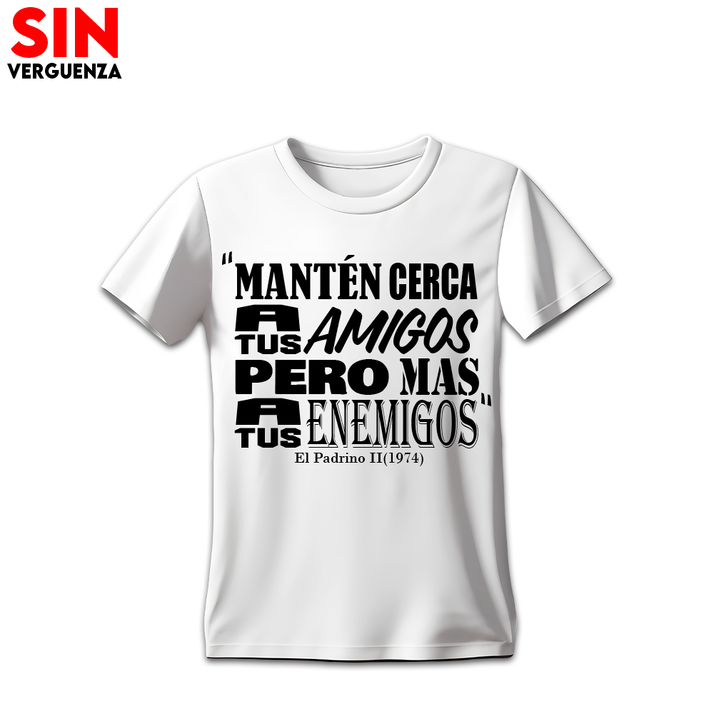 Coleccion de camisetas "El Padrino"