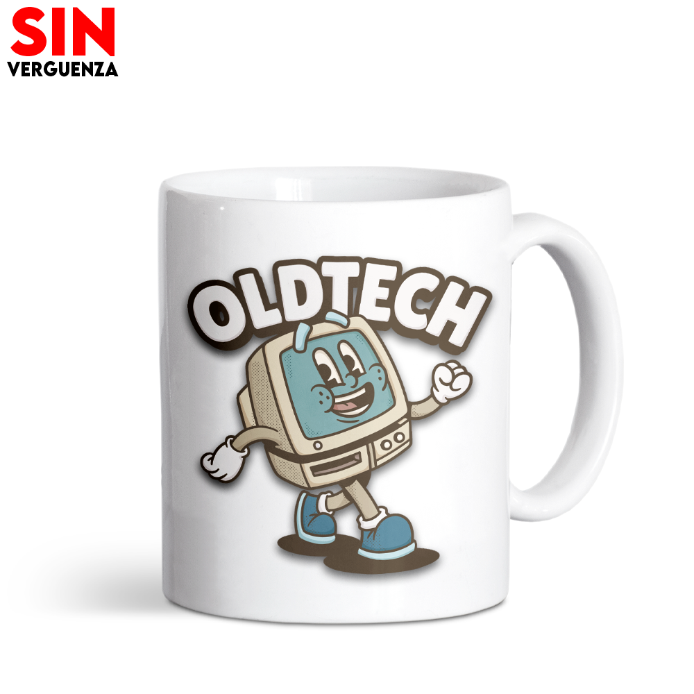 Taza "Old Tech"