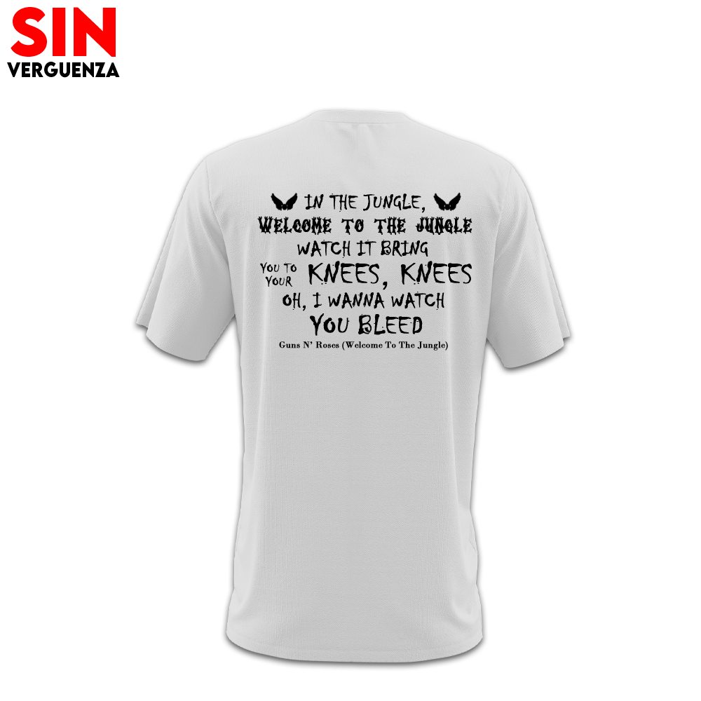 Coleccion de camisetas "Welcome to the jungle"