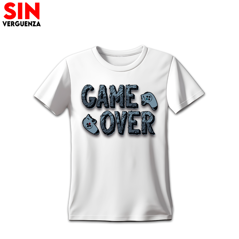 Colección de Camisetas "Game Over"