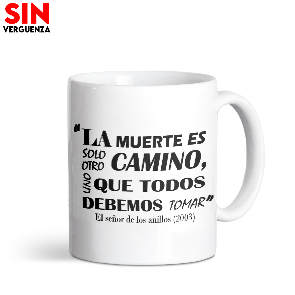 Taza "El señor de los anillos"