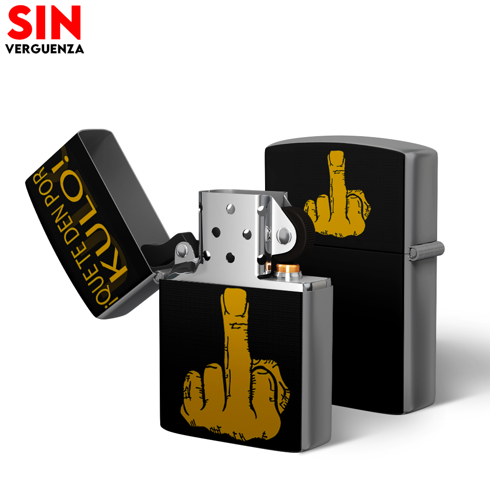 Zippo de "Que te den por Kulo"