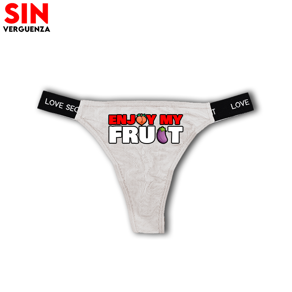 Colección de Tangas "Enjoy My Fruit"
