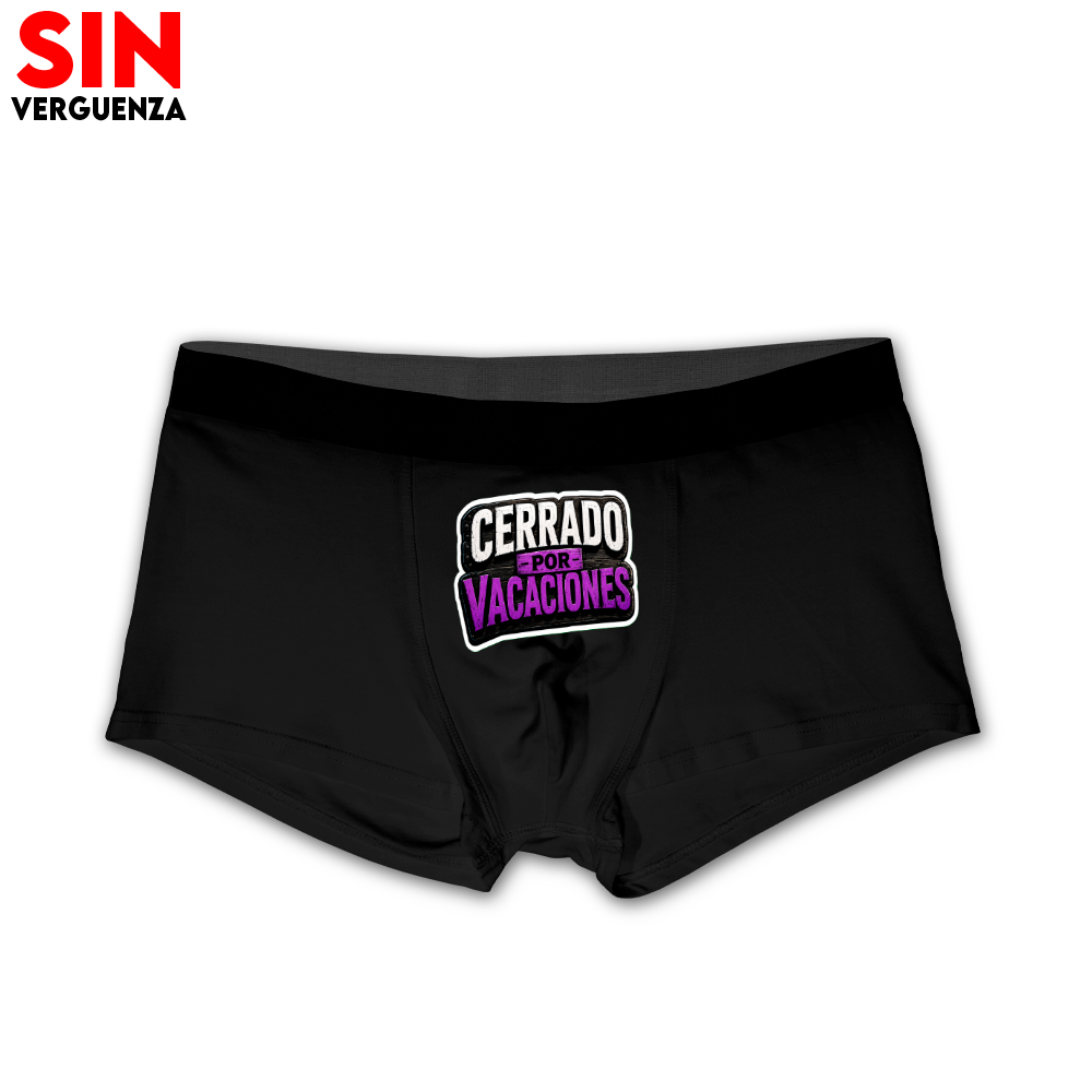 Boxer Cerrado por Vacaciones