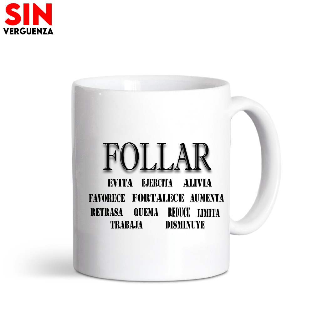Taza "Follar"