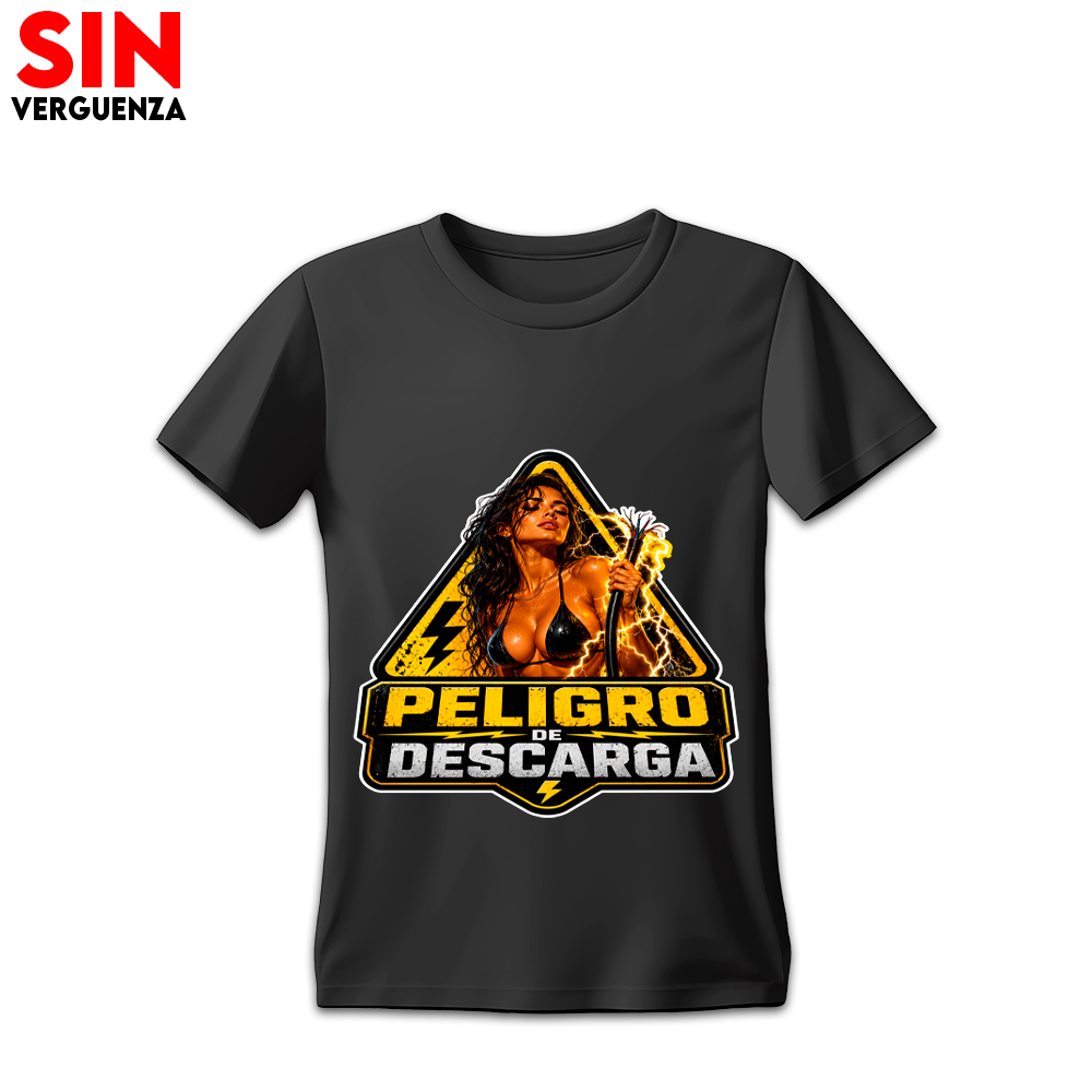 Camiseta Peligro de Descarga