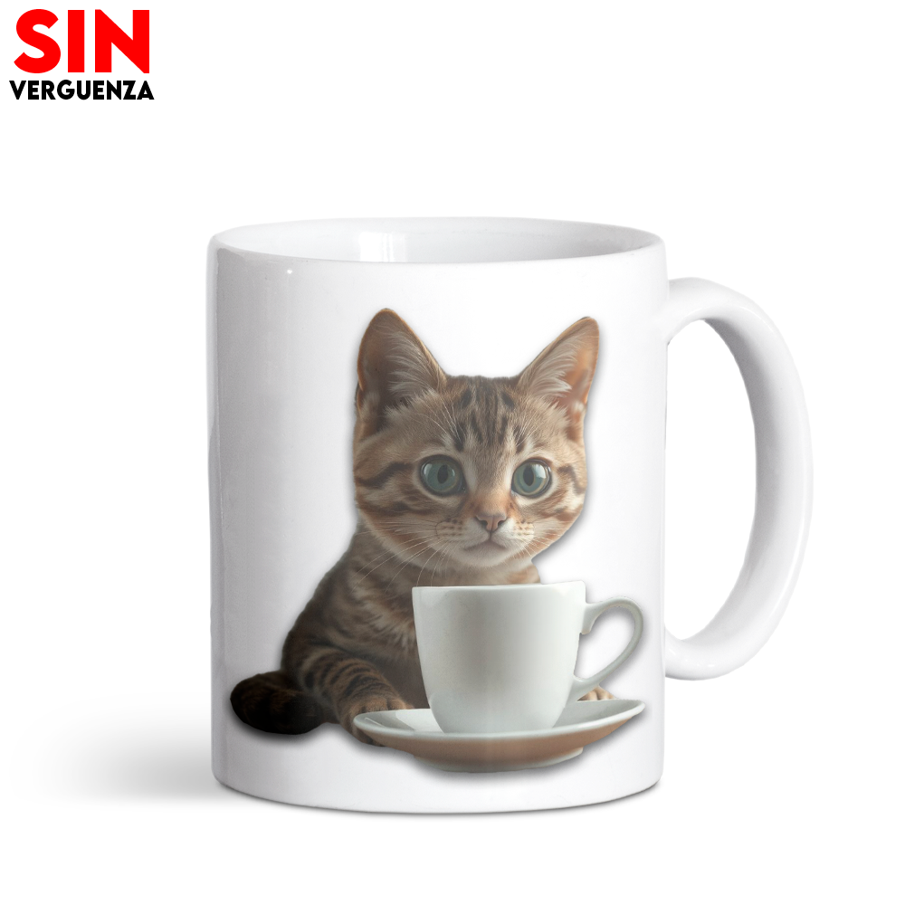 Taza "GateTé"