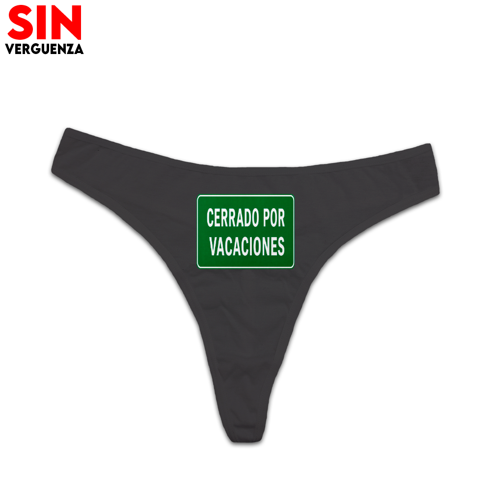 Tanga Cerrado por Vacaciones V2