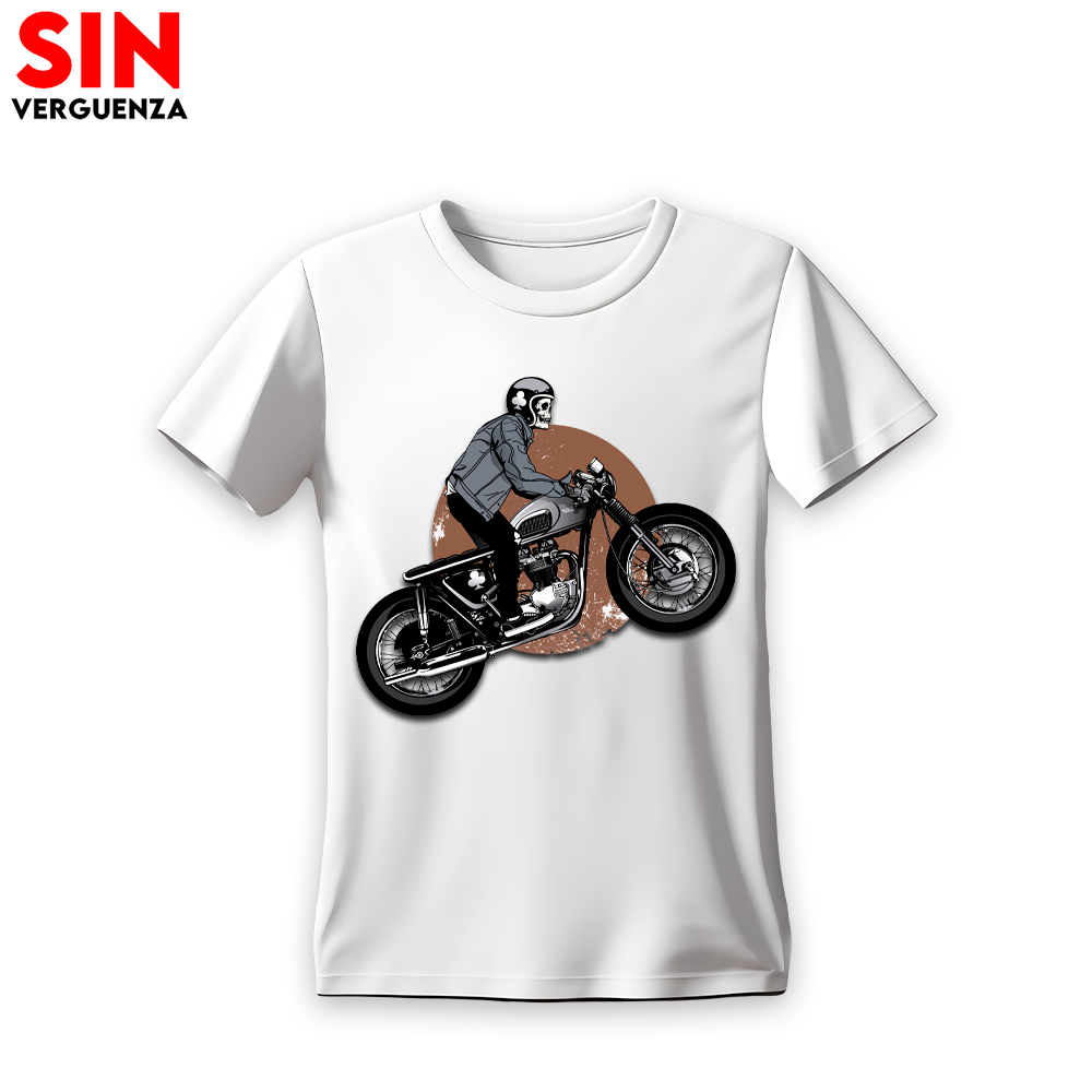 Colección de Camisetas de "Motorista Calavera"