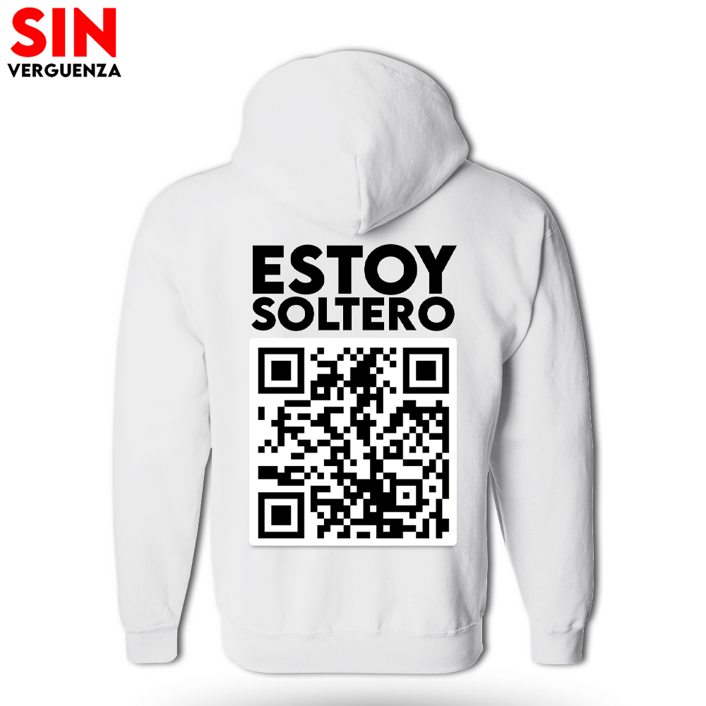 Colección de Sudaderas con QR "Estoy Soltero"