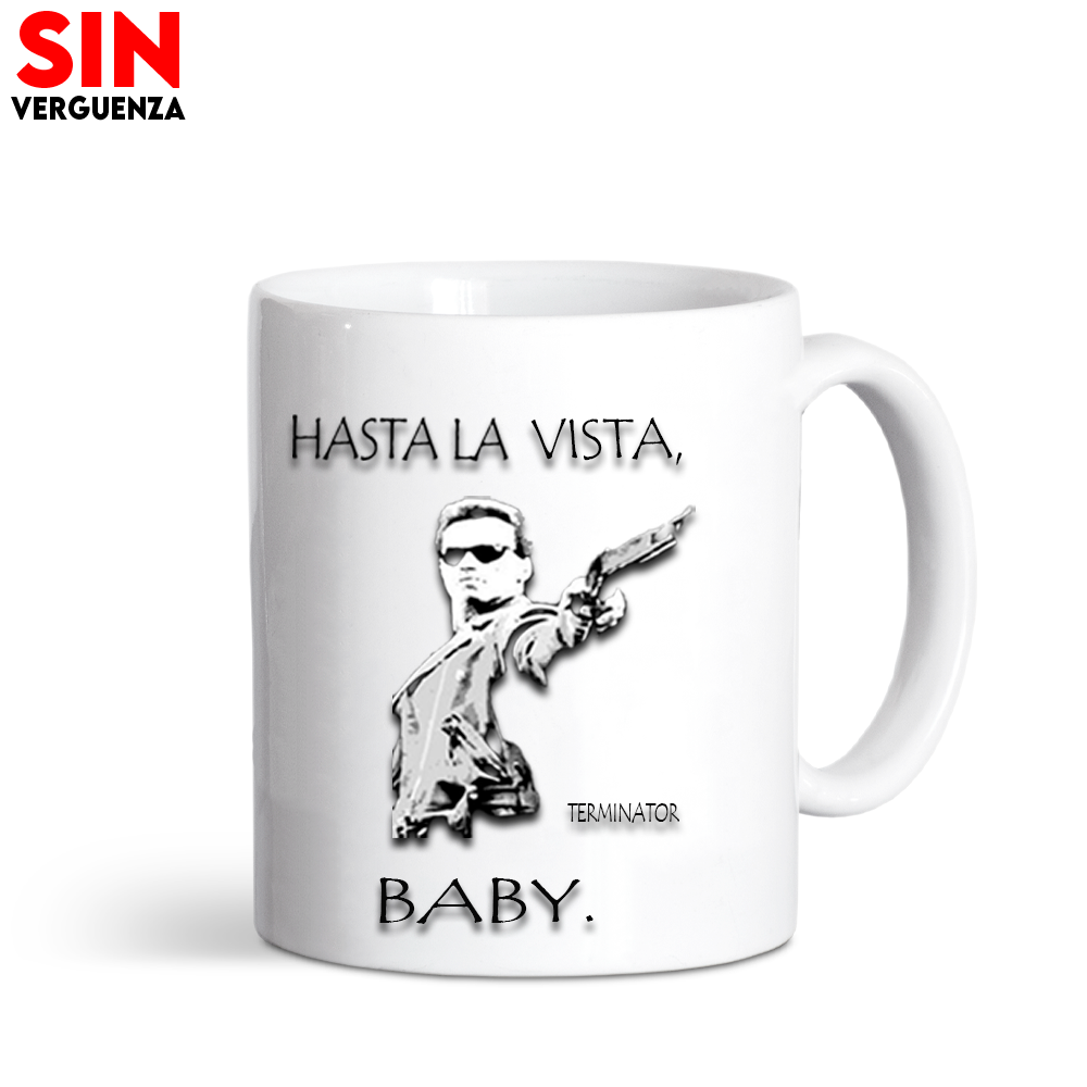 Taza "Hasta la vista"