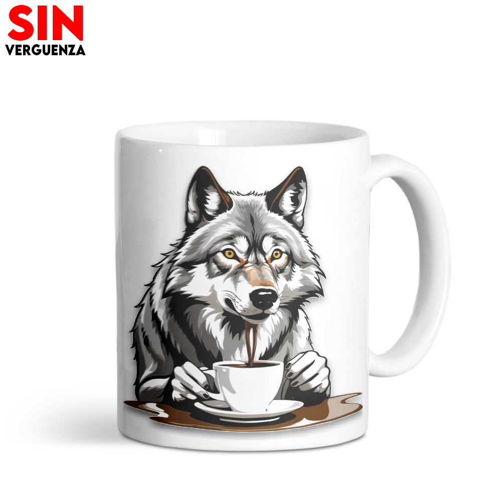 Taza "Wolf Coffee"