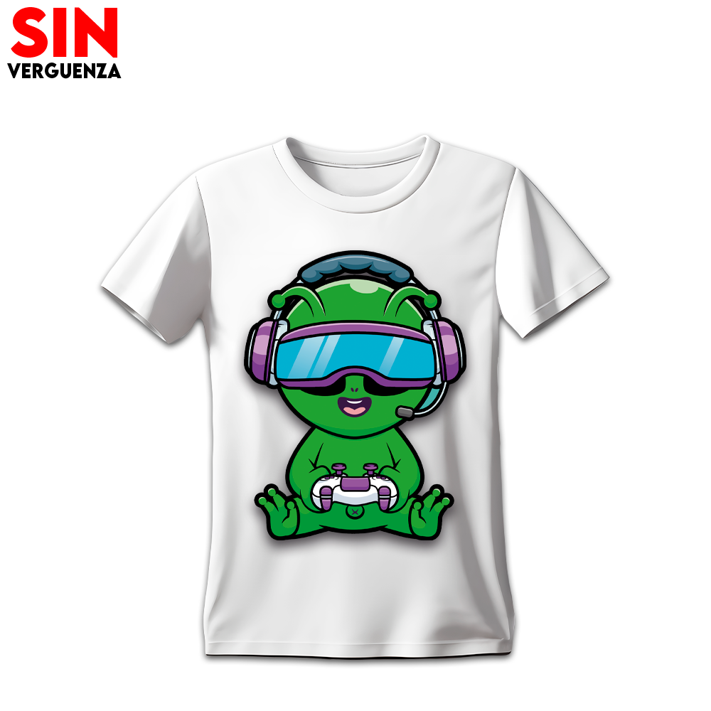 Colección de Camisetas "Play Alien"
