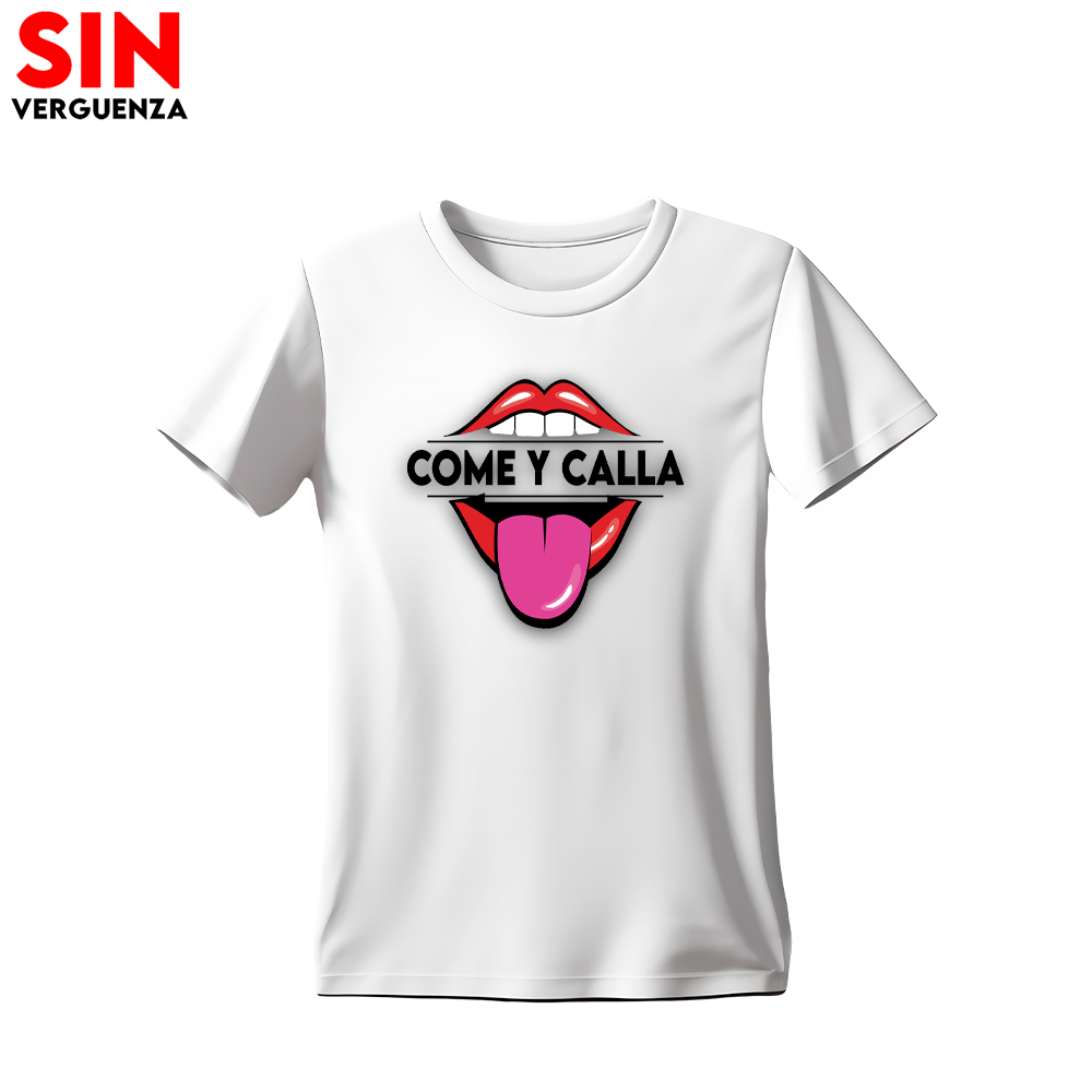 Colección de Camisetas de "Come y Calla"
