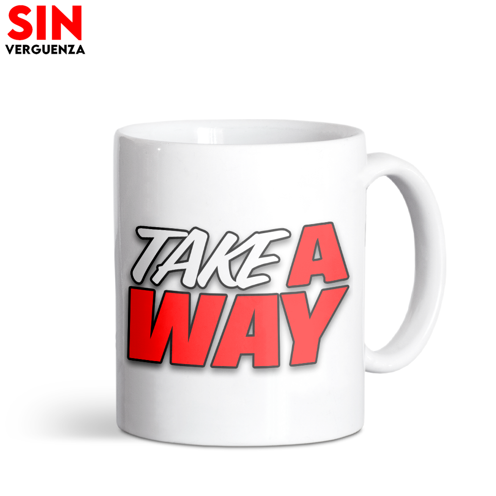 Taza de "Take a Way"