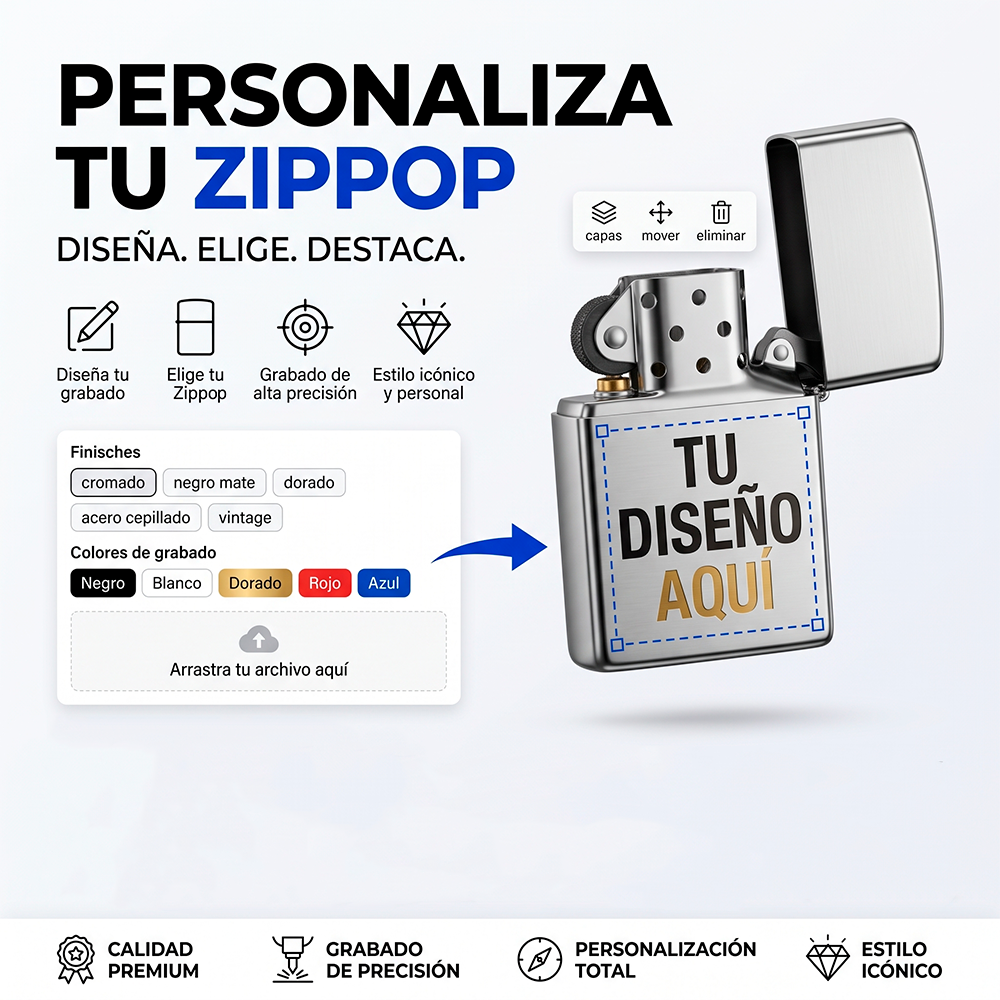 Zippo personalizado