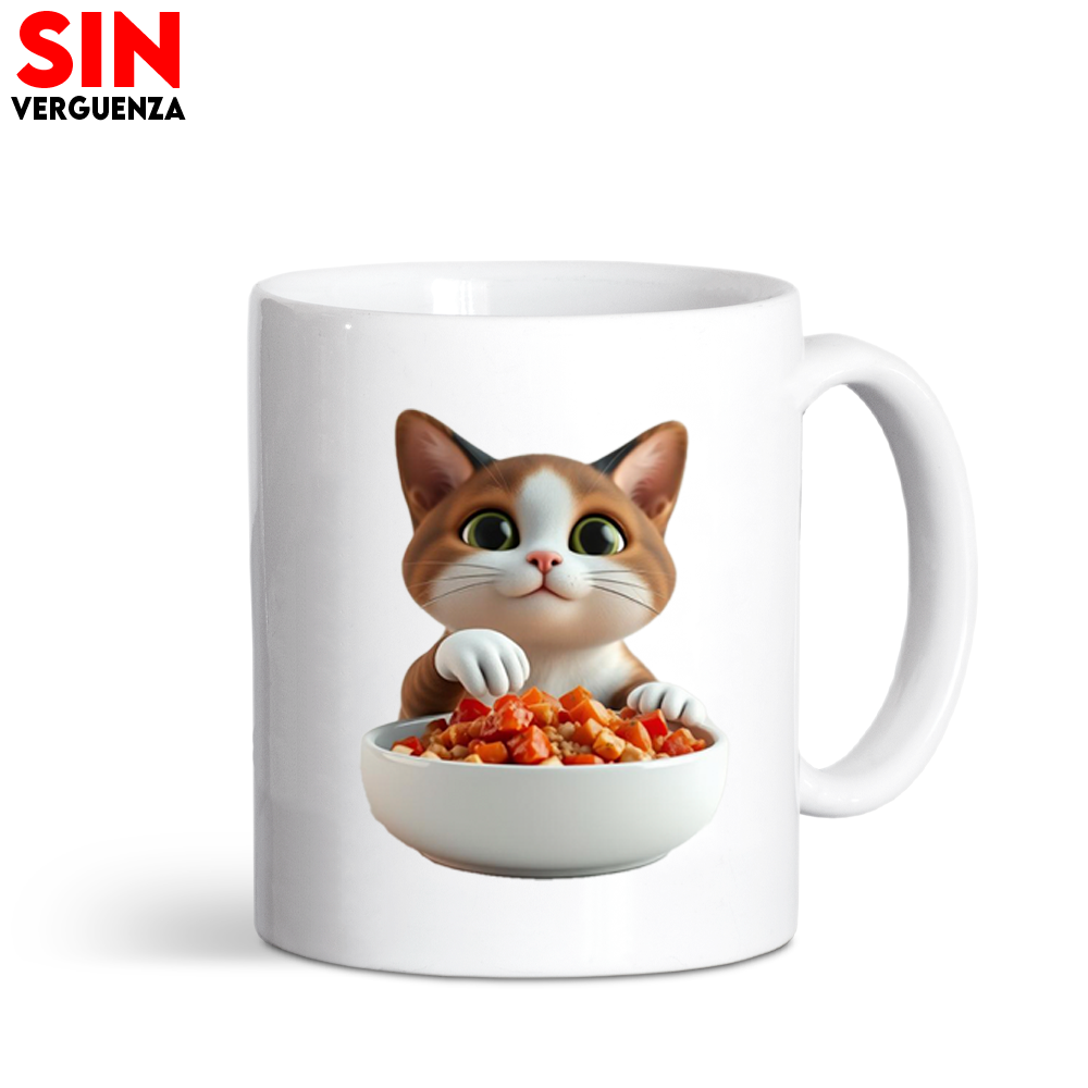 Taza "Gato Gourmet"