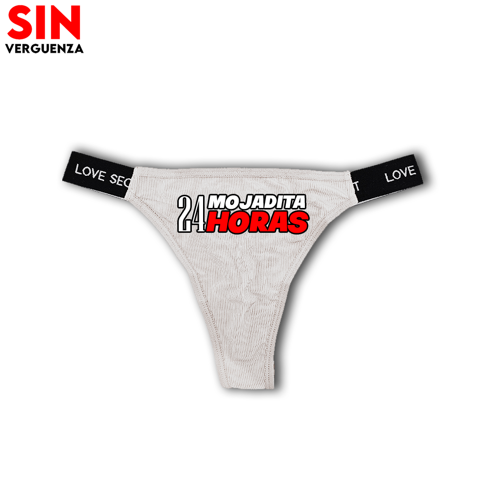 Colección de Tangas de "Mojadita 24 Horas"