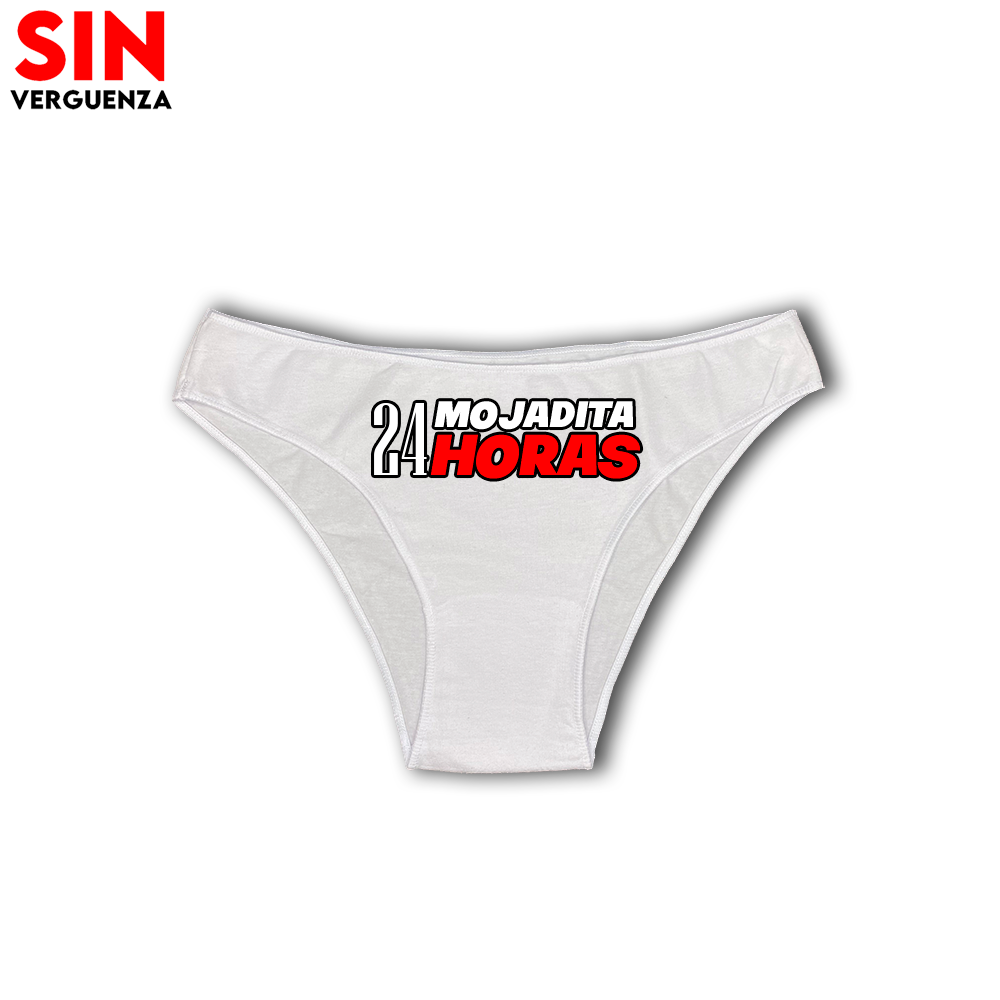 Colección de Bragas de "Mojadita 24 Horas"