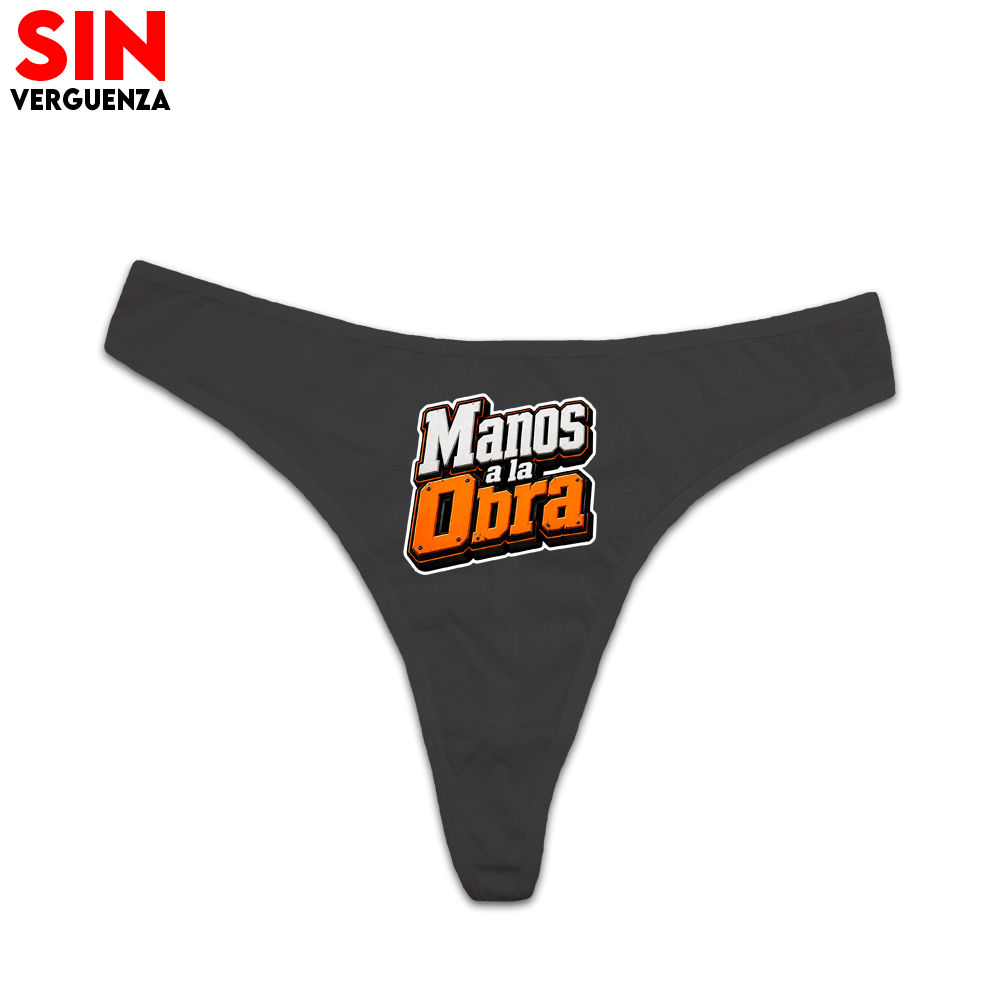 Tangas "Manos a la Obra V1"