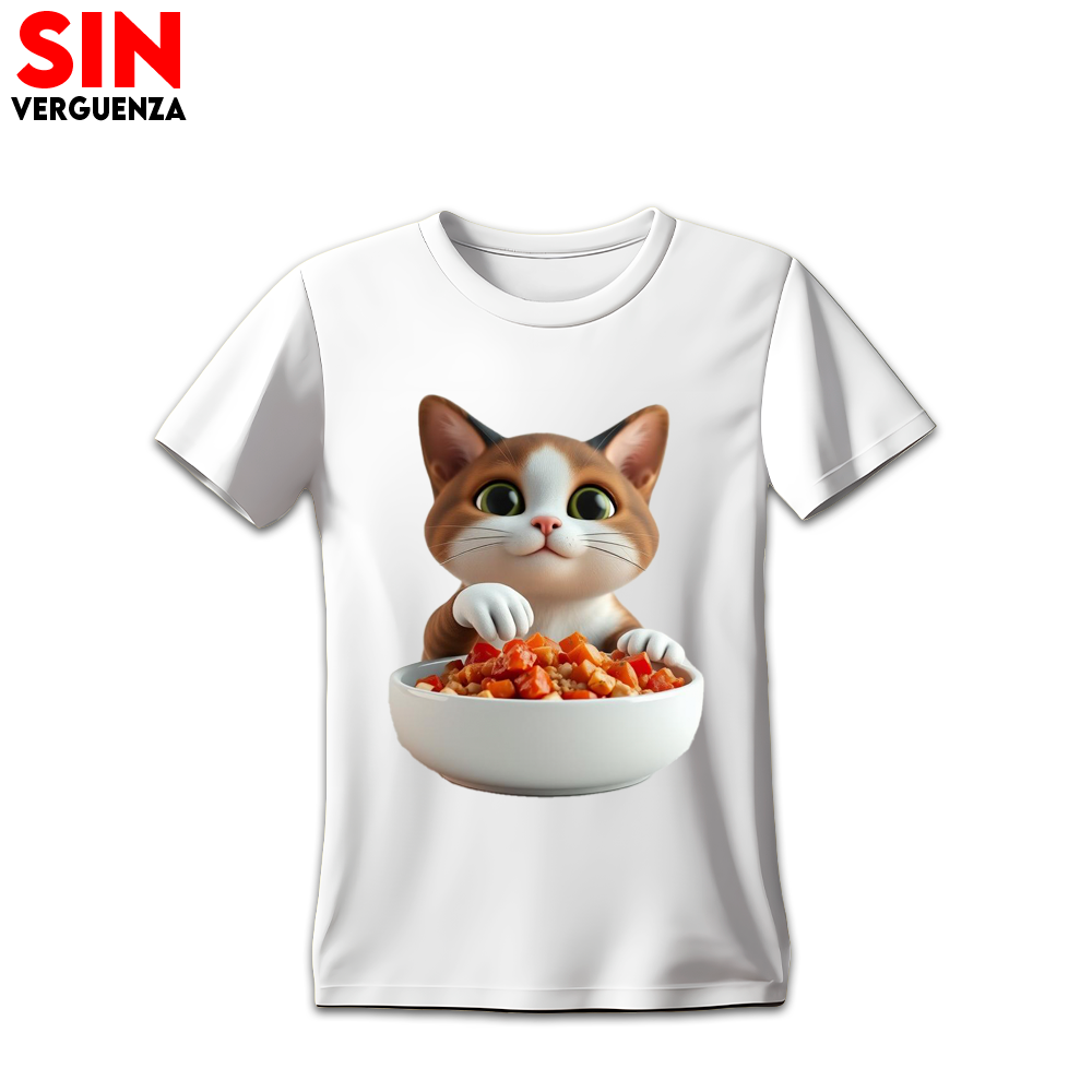 Colección de Camisetas "Gato Gourmet"