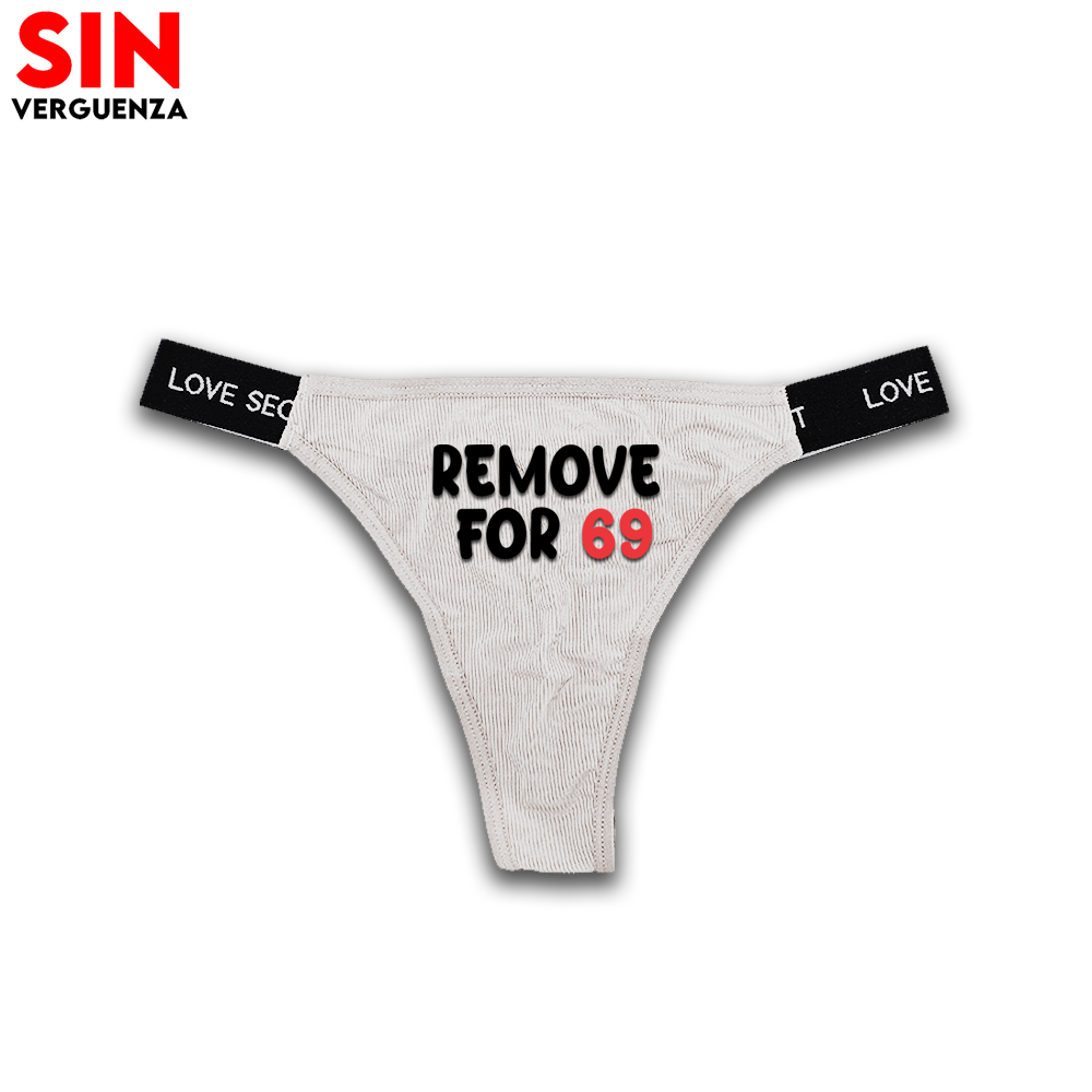 Colección de Tangas de "Remove For 69"